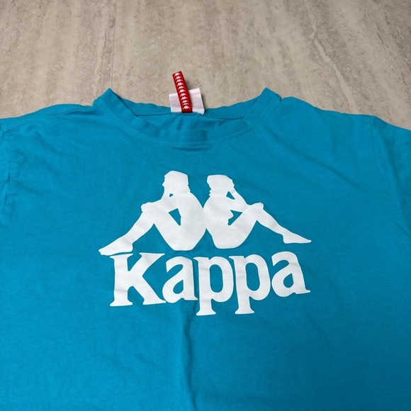 Kappa shirt Blue Short Sleeve Tee with Iconic Logo - Picture 3 of 7